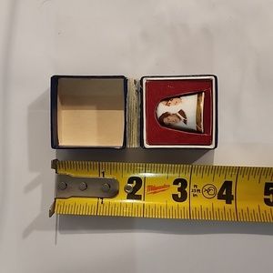Thimble Commemorating King Charles and Lady Diana's wedding in 1981